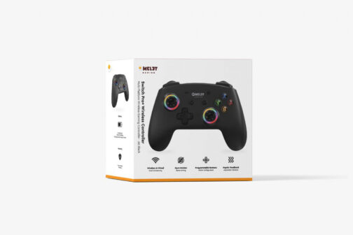 Switch Pro+ Wireless Controller (Jet Black)