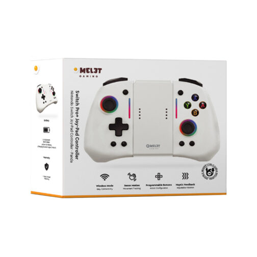 Omelet Gaming Switch Pro+ Joy-Pad Wireless Gaming Controller (Panda White)