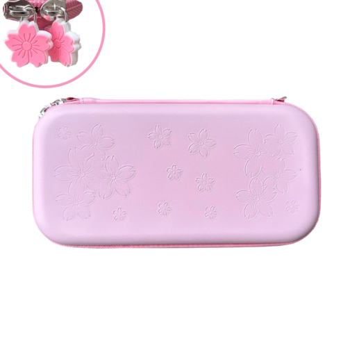 Nintendo Switch : Case Carry Pink Sakura - Image 2