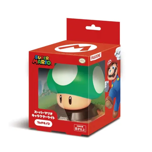 Super Mario Character Light (1UP Mushroom)